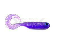Señuelos blandos Great Fish GF1 Twister 49mm - no scent - glitter light purple