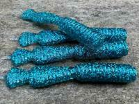 Señuelos blandos Great Fish GF2 Leech 60mm 1.8g - no scent - glitter blue