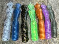 Señuelos blandos Great Fish GF2 Leech MIX 60mm 1.8g - no scent -  multicolor I