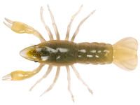 Vinilos Live Target Crawfish 7.1cm - Yellow/Pumpkin