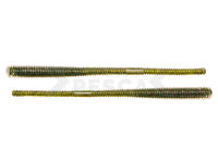 Vinilos Live Target Finesse Tail Worm 11.4cm - Green/Red