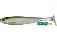 Vinilos Live Target Slow-Roll Shiner Paddle Tail 7.5cm - Silver/Green