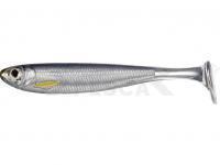 Vinilos Live Target Slow-Roll Shiner Paddle Tail 7.5cm - Silver/Smoke