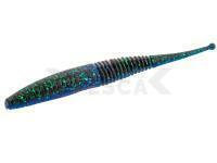 Señuelos blandos Mikado M-Craft Wiggly Worm 100mm - Blue Black