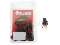 Vinilos Qubi Lures Little Insect (Baczek) 3cm 1g - Black-salmon