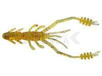 Señuelos blandos Reins Ring Shrimp 2" - 566 Motor Oil Red Flake