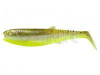 Vinilos Savage Gear Cannibal Shad 8cm 5g - Green Pearl Yellow