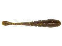 Vinilos X Zone Lures Pro Series Slammer 4" 10cm - Green Pumpkin Purple Gold Flake
