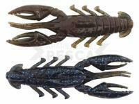 Vinilos X Zone Lures Scented Stealth Craw 2.5" 6cm - Black Blue Flake/Green Pumpkin Laminate