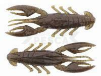 Vinilos X Zone Lures Scented Stealth Craw 2.5" 6cm - Green Pumpkin Black Flake