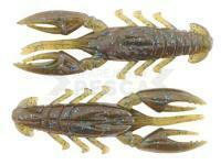 Vinilos X Zone Lures Scented Stealth Craw 2.5" 6cm - Green Pumpkin Blue Flake