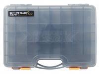 Caja Savage Gear Lurebox 2 Sided Smoke Large | 29.5 x 20.5 x 6.2cm