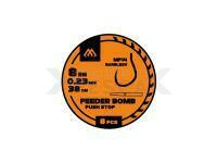 Mikado Feeder Bomb MF14 Rigs Push Stop 0.25mm/38cm - #6