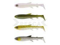 Señuelos blandos Savage Gear 3D Whitefish Shad 9cm 7g - Clear Water Mix