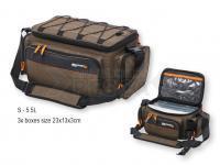 b Savage Gear System Box Bags S - 5.5L | 3x boxes size 23x13x3cm | 5 bags PE