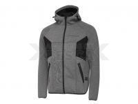 Sudadera Savage Gear Tec-Foam Zip Hoodie Dark Grey Melange - M