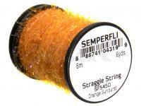 Semperfli Straggle String Micro Chenille 6m / 6.5 yards (approx) - SF5450 Orange Sunburst