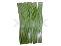 SiliLegs - Chartreuse & Silver Barred