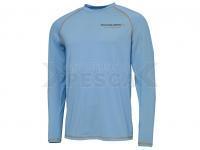 T-shirt Savage Gear Aqua UV Long Sleeve Bonnie Blue - L