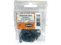 Synthetic Peacock Herl 2mm Extra Small - Black