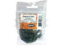 Synthetic Peacock Herl 2mm Extra Small - Green