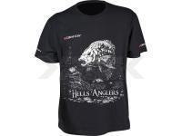 Dragon T-shirt Hells Anglers Black - Carpa