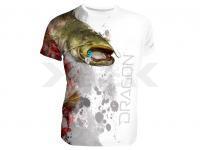 Dragon Breathable T-shirt Dragon - catfisch white