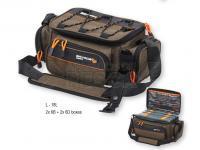 b Savage Gear System Box Bags L - 18L | 2x 6B + 2x 6D boxes