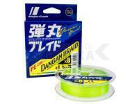 Trenzado MajorCraft Dangan Braid X8 PE-Line Series | Green | 150m | #0.6 | 0.06mm