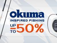 ¡Hasta un 50 % de descuento en cañas y carretes Okuma!