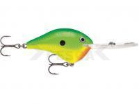 Señuelo duro Rapala DT Dives-To Series DTMSS20 7cm 25g - Chartreuse Lime