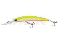 Señuelo duro Yo-zuri Crystal Minnow Deep Diver 110mm 16g | 4-3/8 inch 9/16 oz - Chartreuse (R1135-HCL)