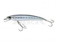 Señuelo duro Yo-zuri Pins Minnow Floating 50F | 5cm 2g - Silver Black (F1161-BL)