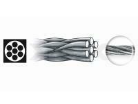 Dragon Surfstrand 1x7 Clear Silver A.F.W. 30cm 9kg