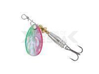 Señuelo Balzer Colonel Perlmutt Spinner 7g - Grün-Rot