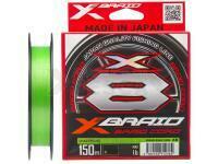 Trenzado YGK X-Braid Braid Cord X8 150m - #2.0/0.235mm 35lb/16.0kg