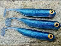 Señuelos blandos Great Fish GF1 49mm 1g - no scent -  blue pearl