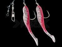 Dega Soft Bait Fish-Rig 2 arms - Pink Glitter