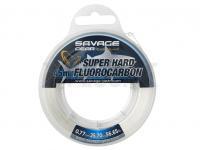 Hilo Fluorocarbono Savage Gear Super Hard Fluorocarbon Clear 45m 0.77mm 25.70kg 56.65lb