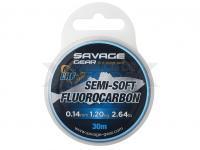 Savage Gear Hilos Fluorocarbono Semi-Soft Fluorocarbon LRF