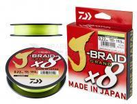 Trenzado Daiwa J-Braid Grand X8 Chartreuse 135m 0.13mm