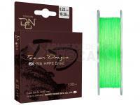 Trenzado Team Dragon 8X-Silk HPPE Fluo Light Green 135m 0.18mm