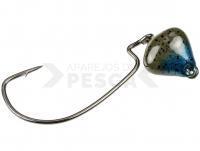 Cabezas plomadas Strike King MD Jointed Structure Jig Head 3/8oz - Blue Craw