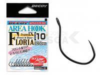 Anzuelos Decoy AH-9 Area Hook Type Ⅸ Floria Silky Black - #10