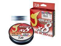 Trenzado Daiwa J-Braid Grand X8 - multi-color 0.22mm 150m