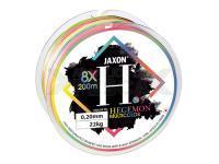 Trenzado Jaxon Hegemon 8X Multicolor 200m 0.22mm