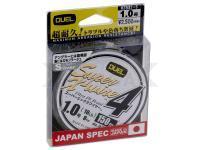 Trenzado Duel Super X-Wire 4 Silver 150m #0.6 0.13mm 5.4kg (H3579-S)