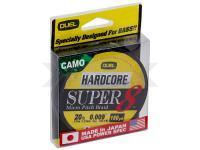 Trenzado Duel Hardcore Super 8 Camo 150yds #5.0 0.36mm 50lbs (R1277-CA)