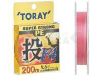 Trenzado Toray Super Strong PE Nage F4 200m #2.0