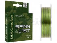 Monofilamento Dragon S.H.M Camouflage Spinn & Cast 150m 0.20mm